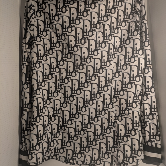 Dior Monogram Black and White Blouse - Picture 2 of 4